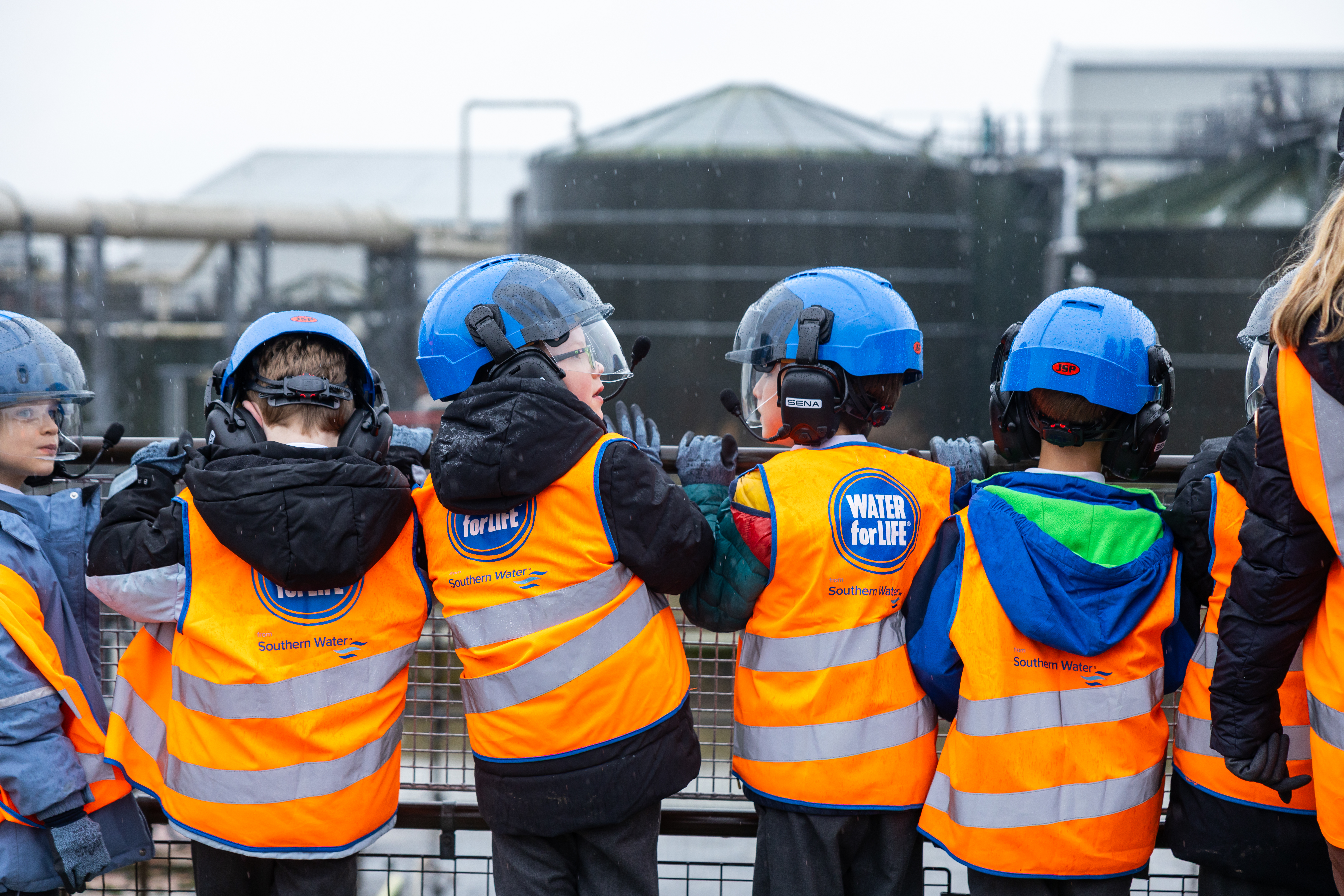 Southern Water opens wastewater treatment works to Hampshire and Sussex schoolchildren